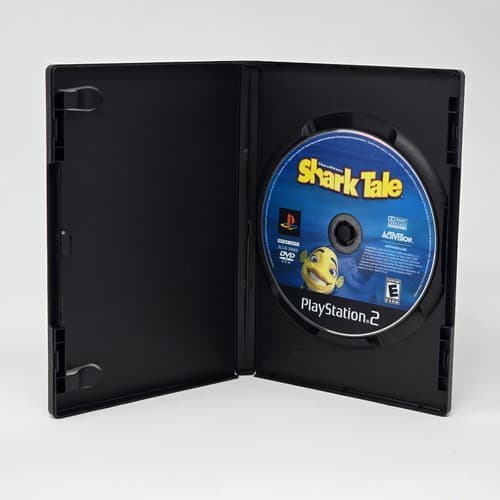 Shark Tale (PlayStation 2 PS2) Case & Disc TESTED - Thumbnail 2