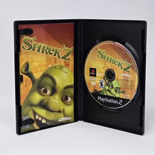 Shrek 2 (PlayStation 2 PS2) Black Label CIB COMPLETE & TESTED - Thumbnail 2