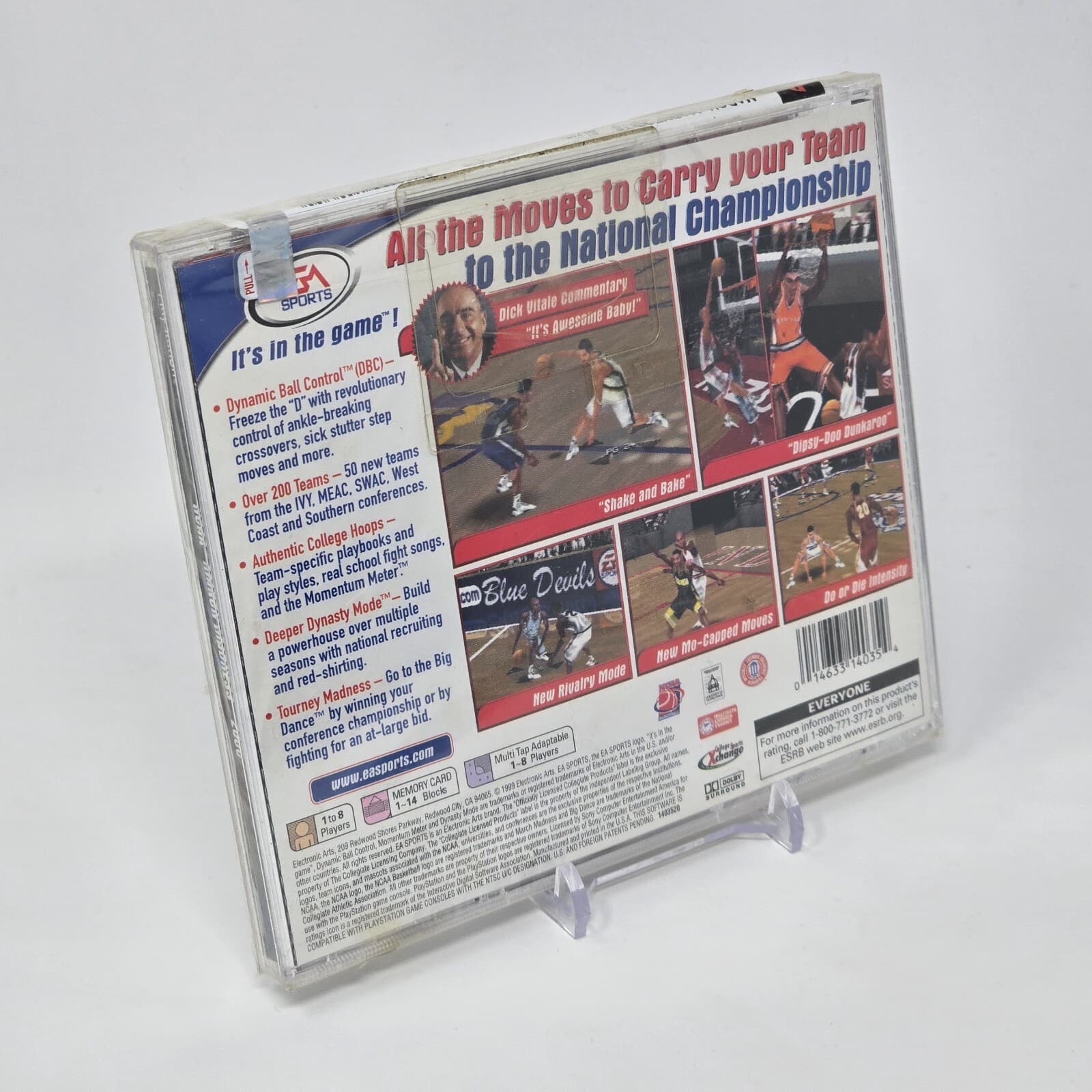 NCAA March Madness 2000 (PlayStation 1 PS1) BRAND NEW FACTORY SEALED - Thumbnail 2