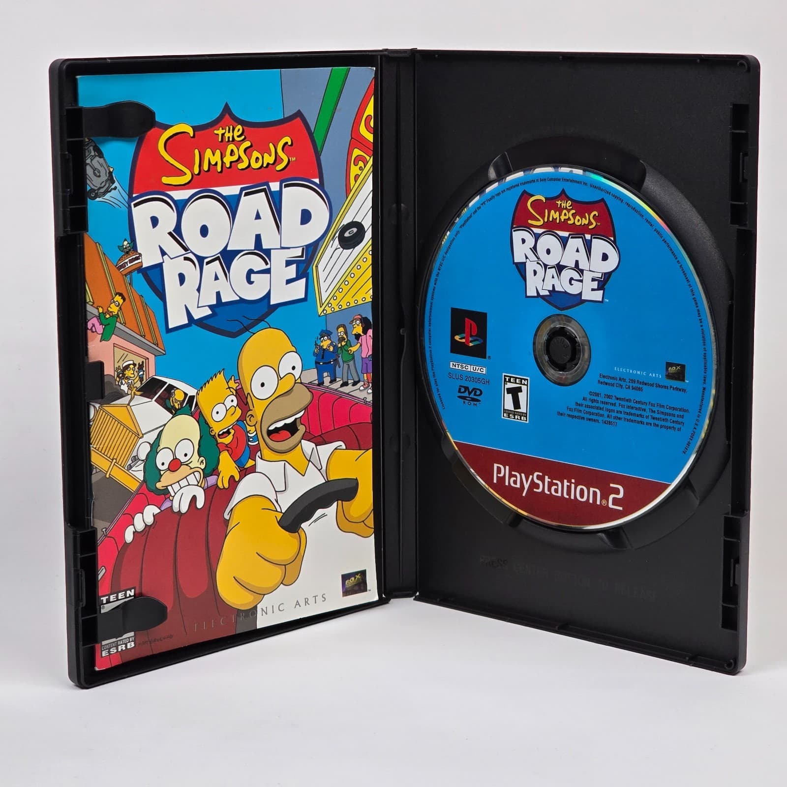 💿REFURBISHED The Simpsons: Road Rage (PlayStation 2 PS2) GH CIB COMPLETE💿 - Thumbnail 2