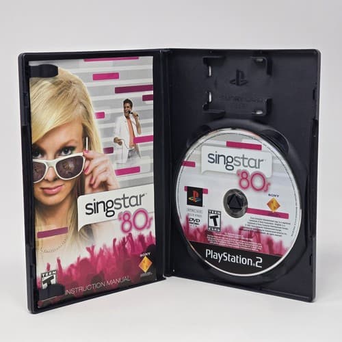 SingStar '80s (PlayStation 2 PS2) CIB COMPLETE & TESTED - Thumbnail 2