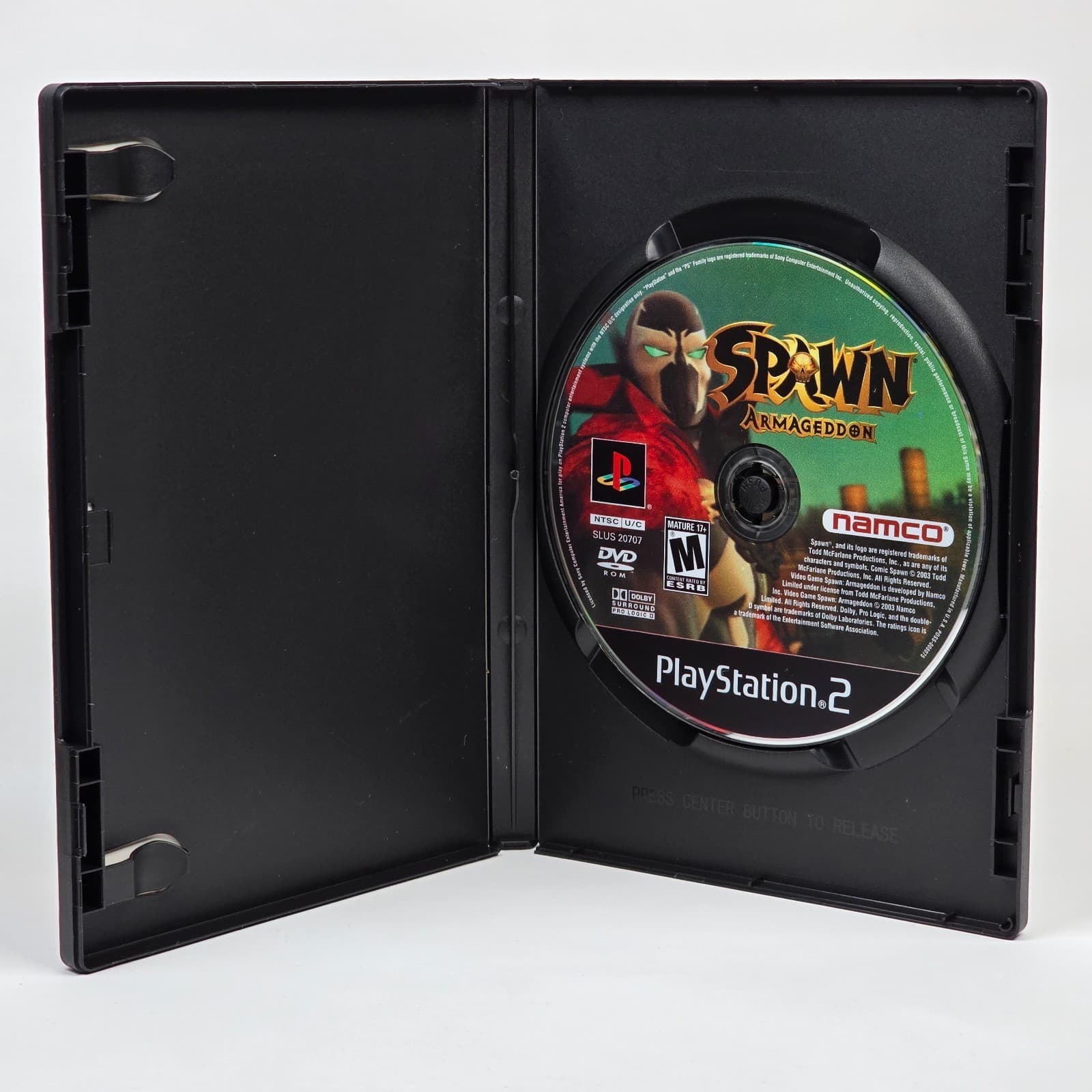 Spawn: Armageddon (PlayStation 2 PS2) Case & Disc - Thumbnail 2
