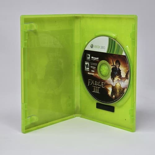 Fable III 3 (Xbox 360) Case & Disc TESTED - Thumbnail 2