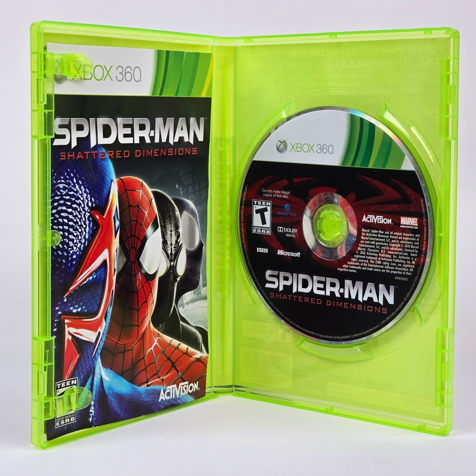 Spider-Man: Shattered Dimensions (Xbox 360) CIB COMPLETE - Thumbnail 2