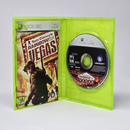 Rainbow Six: Vegas (Xbox 360) White Label CIB COMPLETE & TESTED - Thumbnail 2
