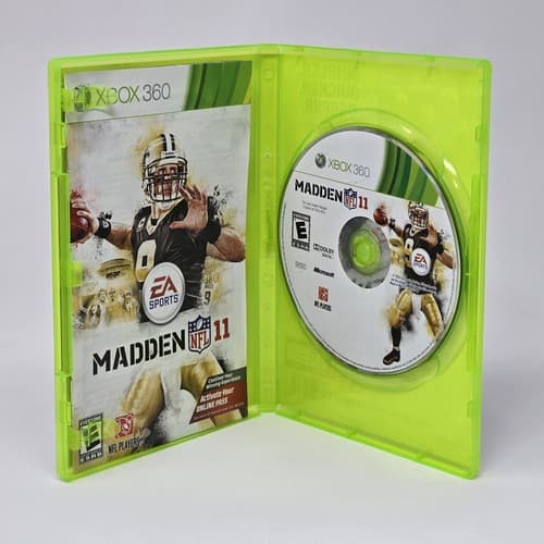 Madden NFL 11 (Xbox 360) CIB COMPLETE & TESTED - Thumbnail 2