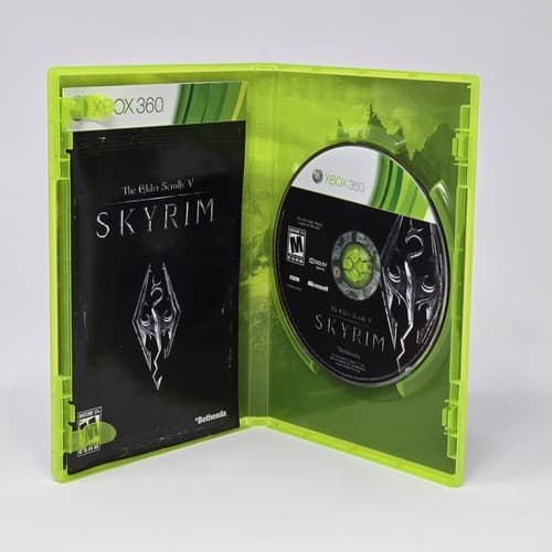 The Elder Scrolls V: Skyrim (Xbox 360) CIB COMPLETE & TESTED - Thumbnail 2