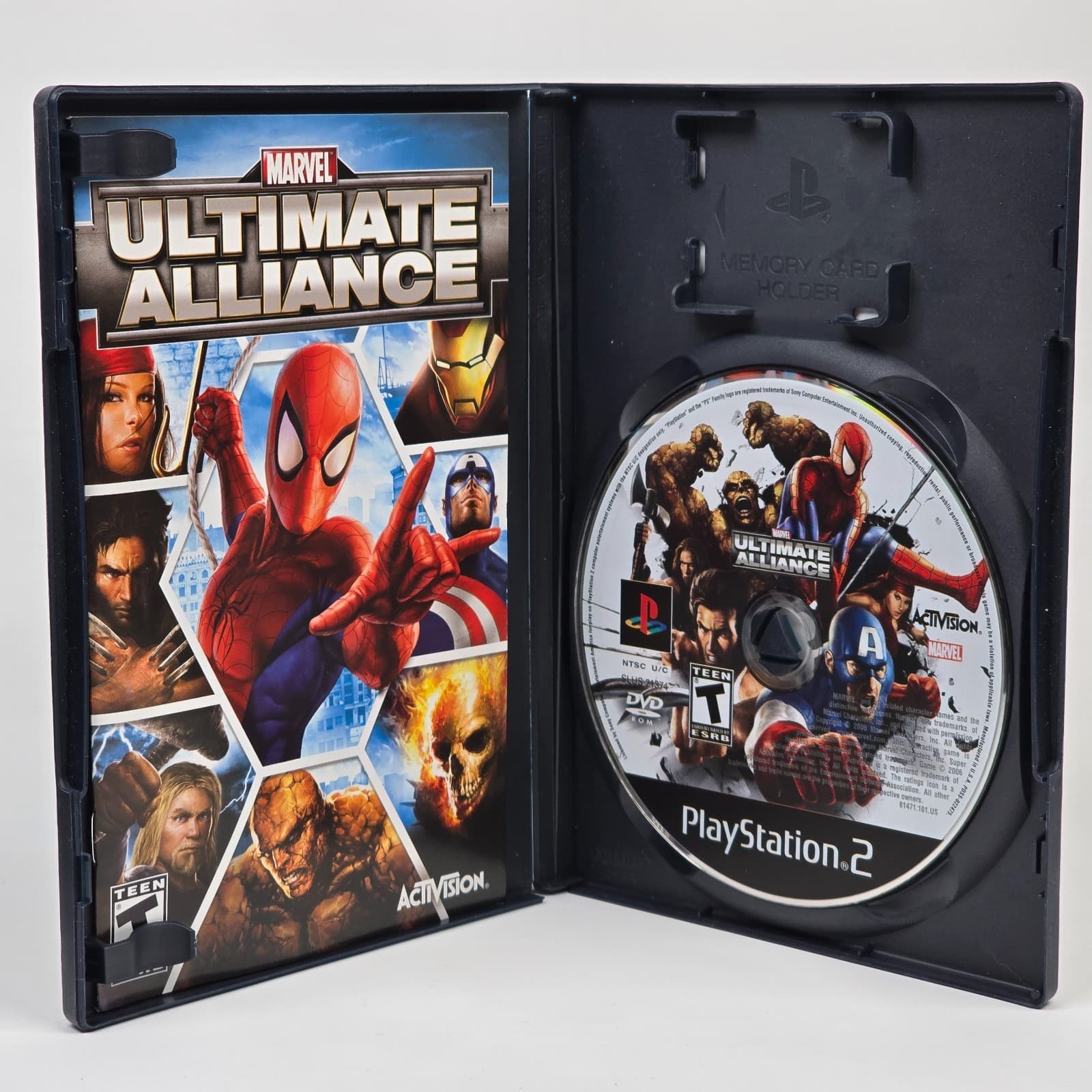 Marvel: Ultimate Alliance (PlayStation 2 PS2) Black Label CIB COMPLETE - Thumbnail 2