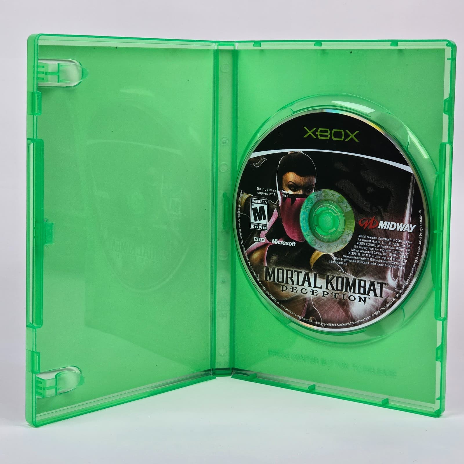 Mortal Kombat: Deception Kollector's Mileena Edition (Original Xbox) Case & Disc - Thumbnail 2