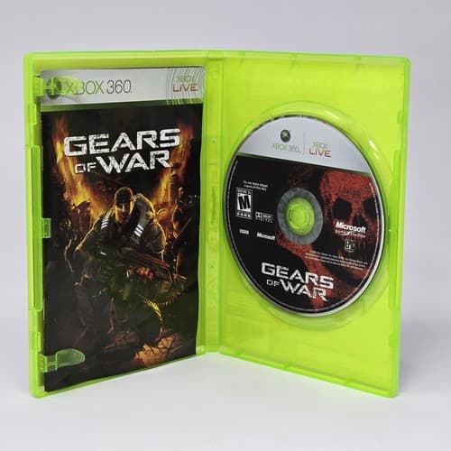 Gears of War 1 (Xbox 360) CIB COMPLETE & TESTED - Thumbnail 2