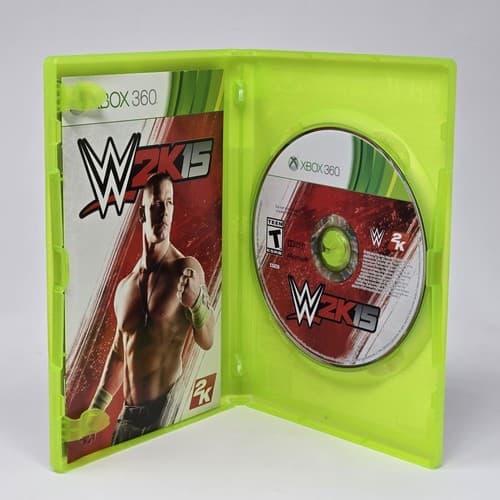 WWE 2K15 (Xbox 360) CIB COMPLETE & TESTED - Thumbnail 2