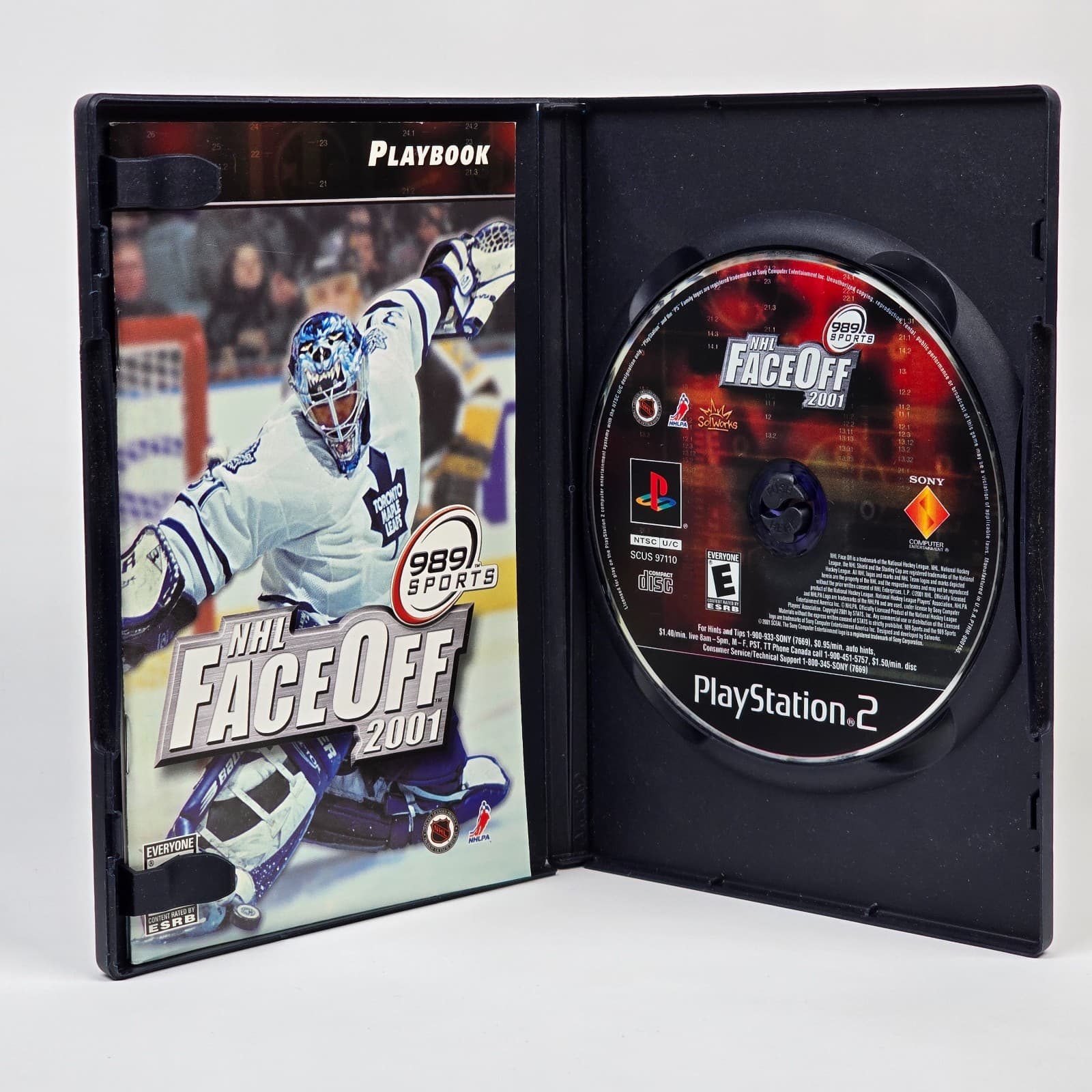 NHL FaceOff 2001 (PlayStation 2 PS2) CIB COMPLETE - Thumbnail 2