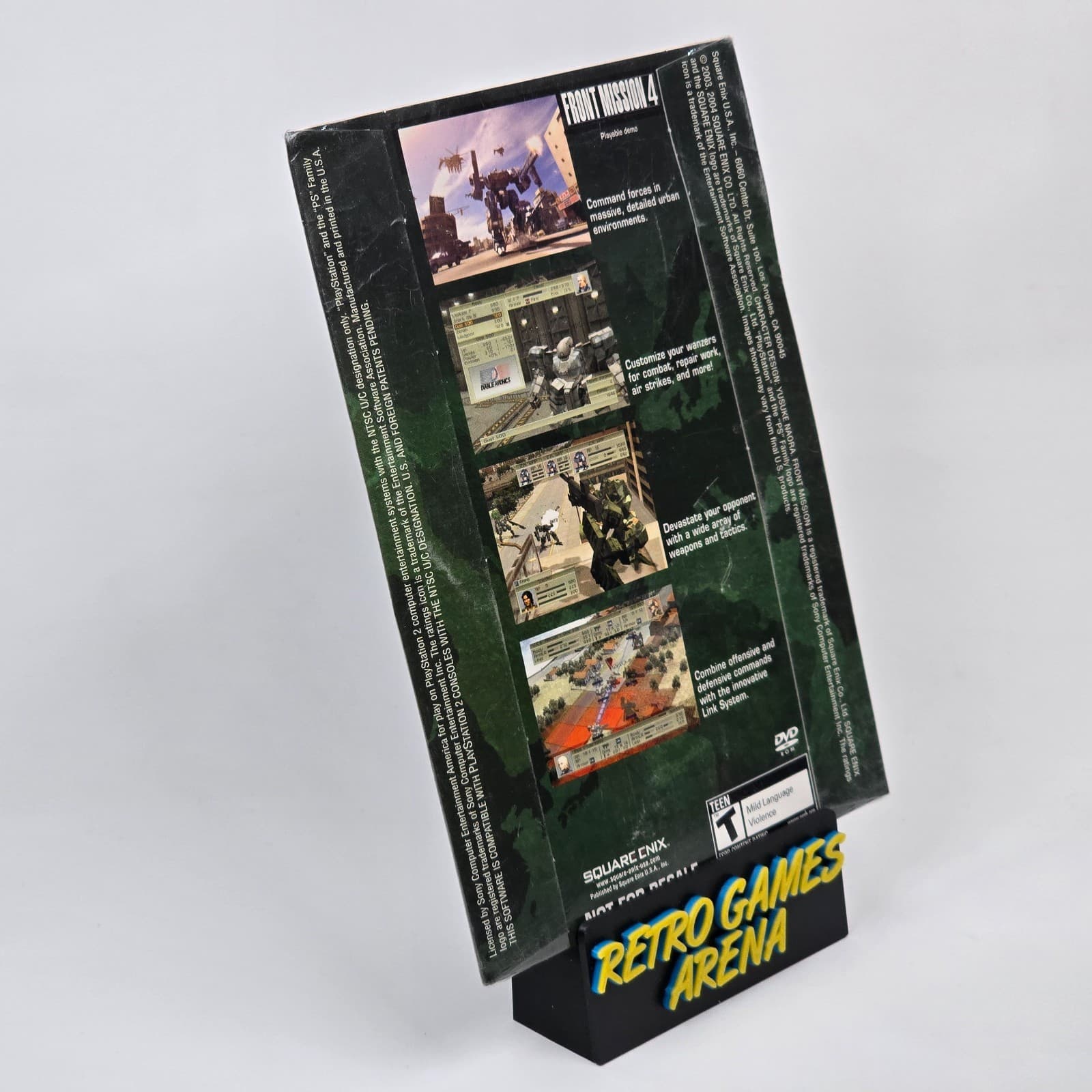 Front Mission 4 Sampler Demo Disc (PlayStation 2 PS2) BRAND NEW FACTORY SEALED - Thumbnail 2