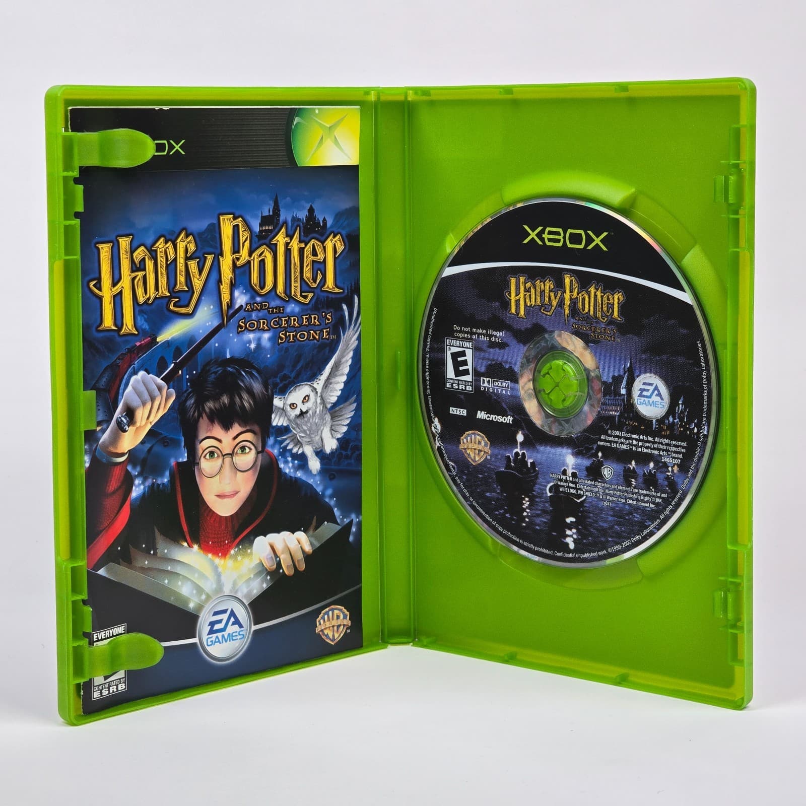 Harry Potter and the Sorcerer's Stone (Original Xbox) CIB COMPLETE - Thumbnail 2
