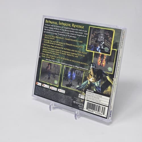 Legacy of Kain: Soul Reaver (Sega Dreamcast) Case & Disc TESTED (Missing Manual) - Thumbnail 2