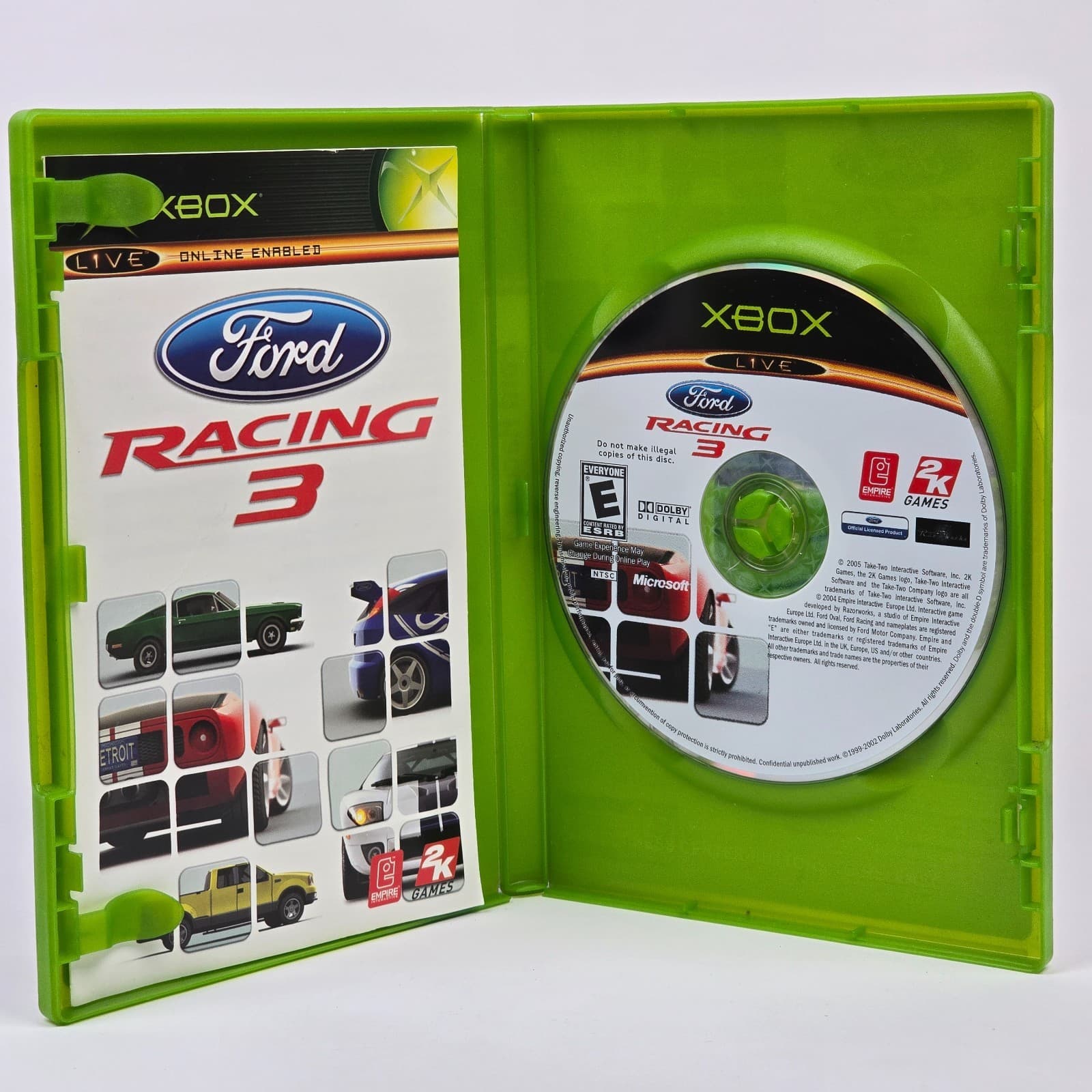 Ford Racing 3 (Original Xbox) CIB COMPLETE - Thumbnail 2