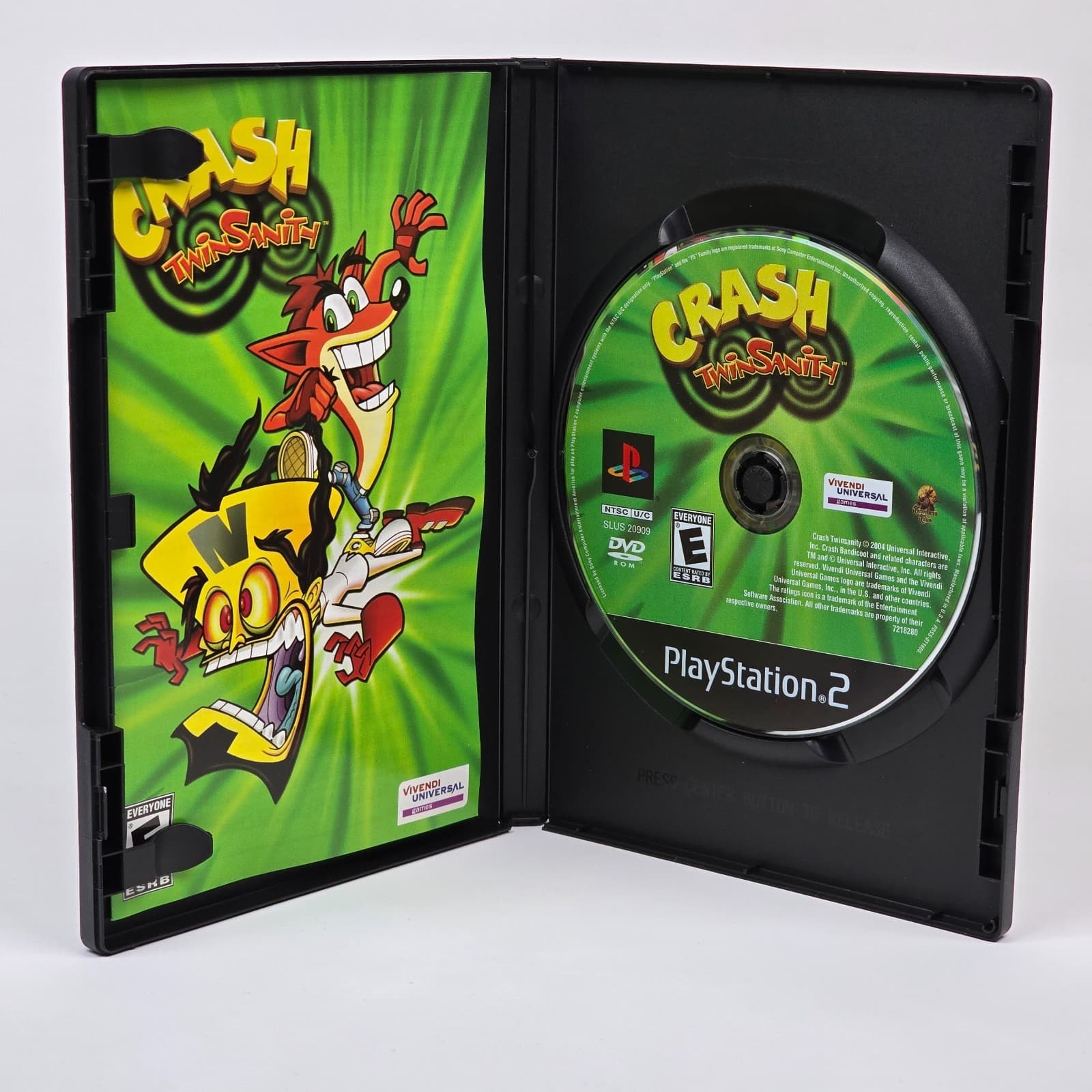 💿REFURBISHED Crash Bandicoot: TwinSanity (PlayStation 2 PS2) CIB COMPLETE💿 - Thumbnail 2