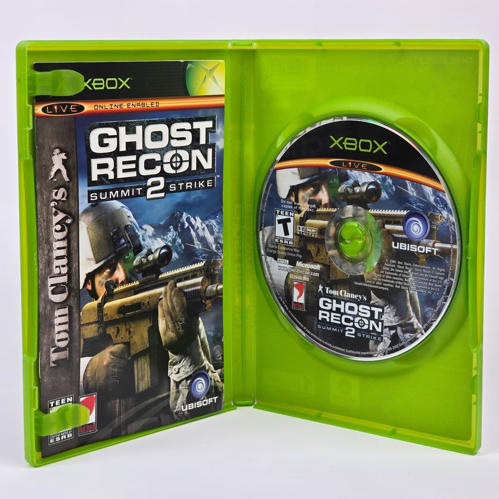 Ghost Recon 2: Summit Strike (Original Xbox) CIB COMPLETE - Thumbnail 2