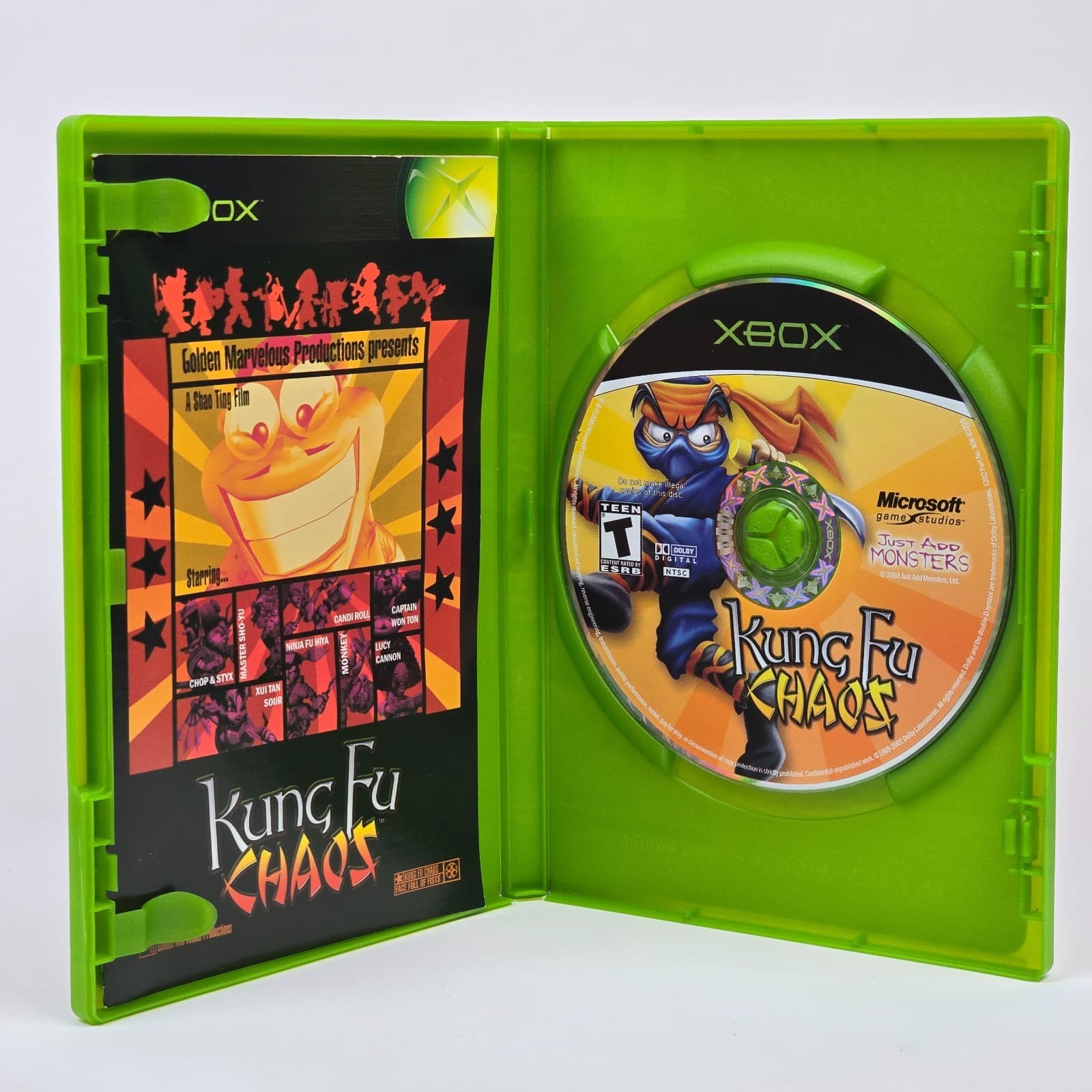 Kung Fu Chaos (Original Xbox) CIB COMPLETE - Thumbnail 2