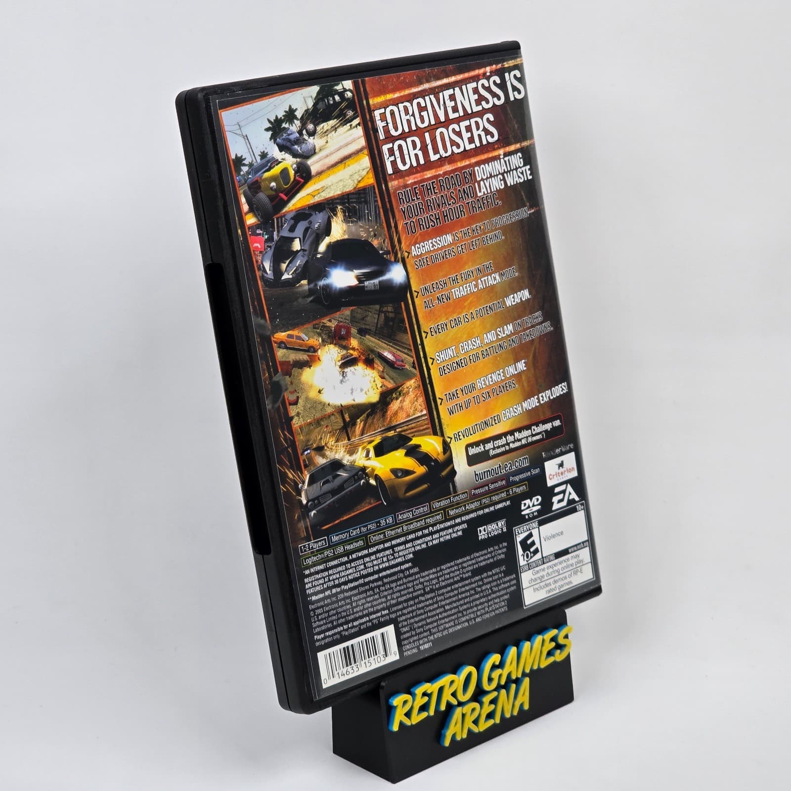 💿REFURBISHED Burnout: Revenge (PlayStation 2 PS2) Black Label CIB COMPLETE💿 - Thumbnail 4
