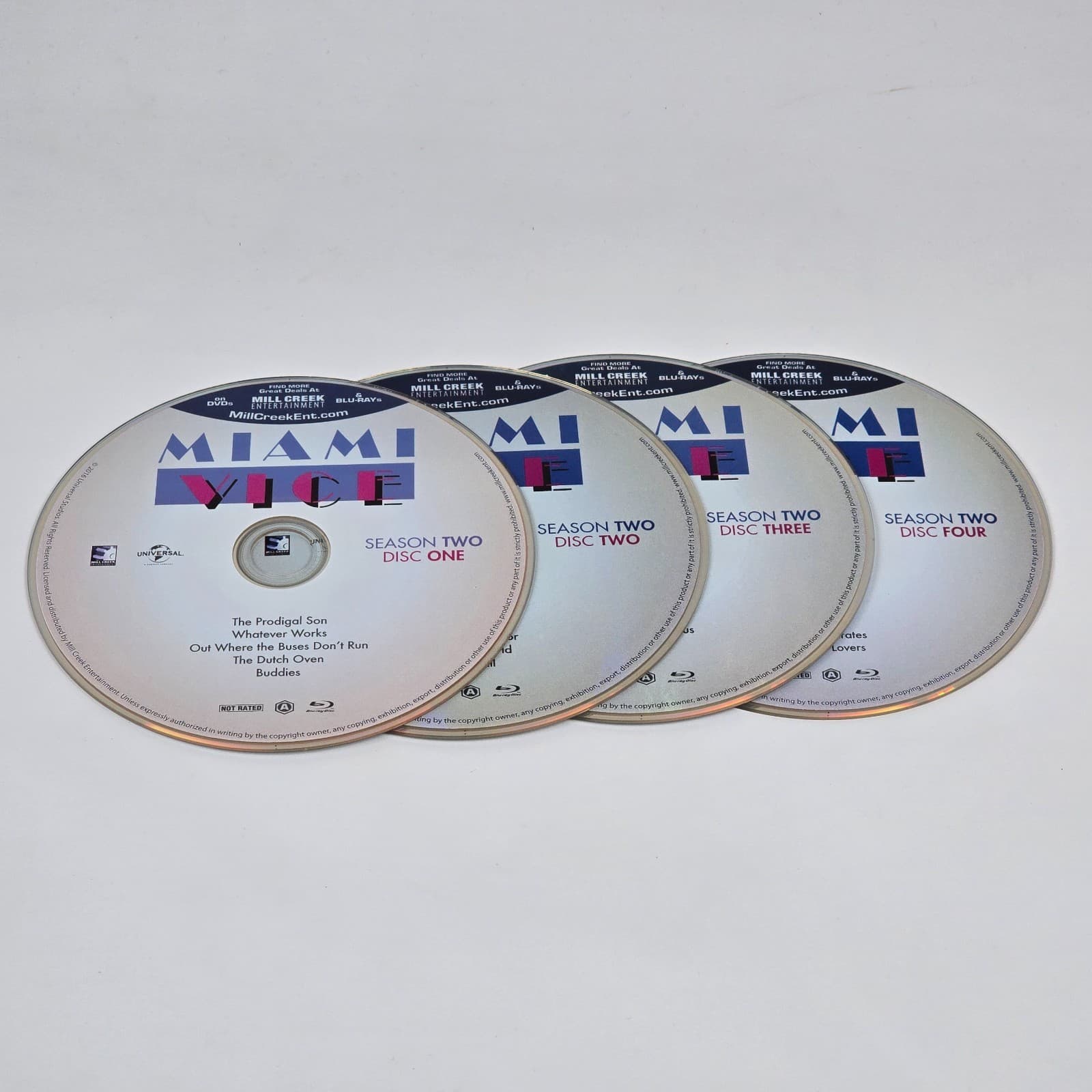 Miami Vice: The Complete Series NRMT (20 Blu-ray Discs Only - No Boxes/Covers) - Thumbnail 3