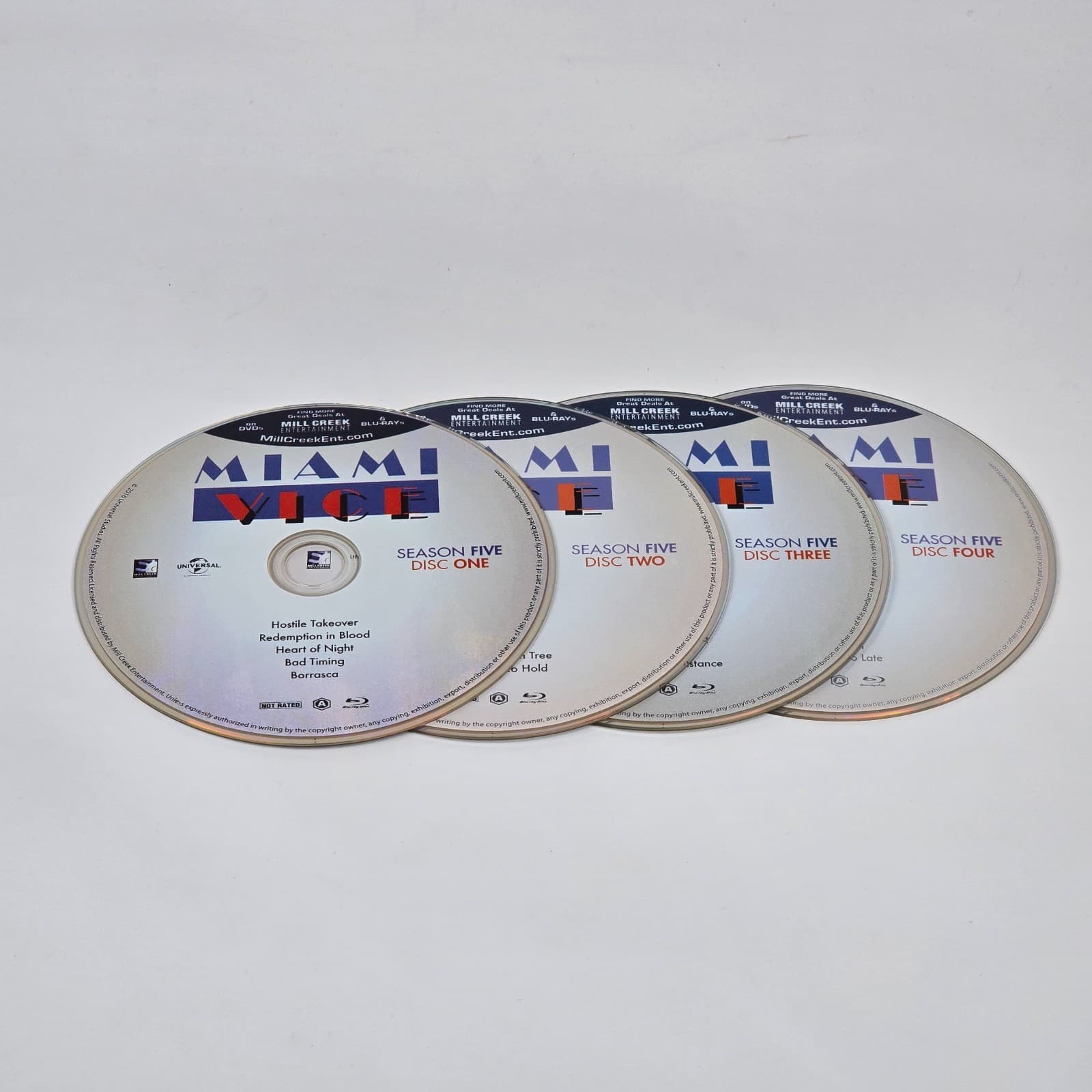 Miami Vice: The Complete Series NRMT (20 Blu-ray Discs Only - No Boxes/Covers) - Thumbnail 6