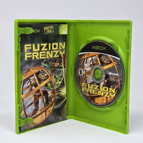 Fuzion Frenzy (Original Xbox) Black Label CIB COMPLETE & TESTED - Thumbnail 2