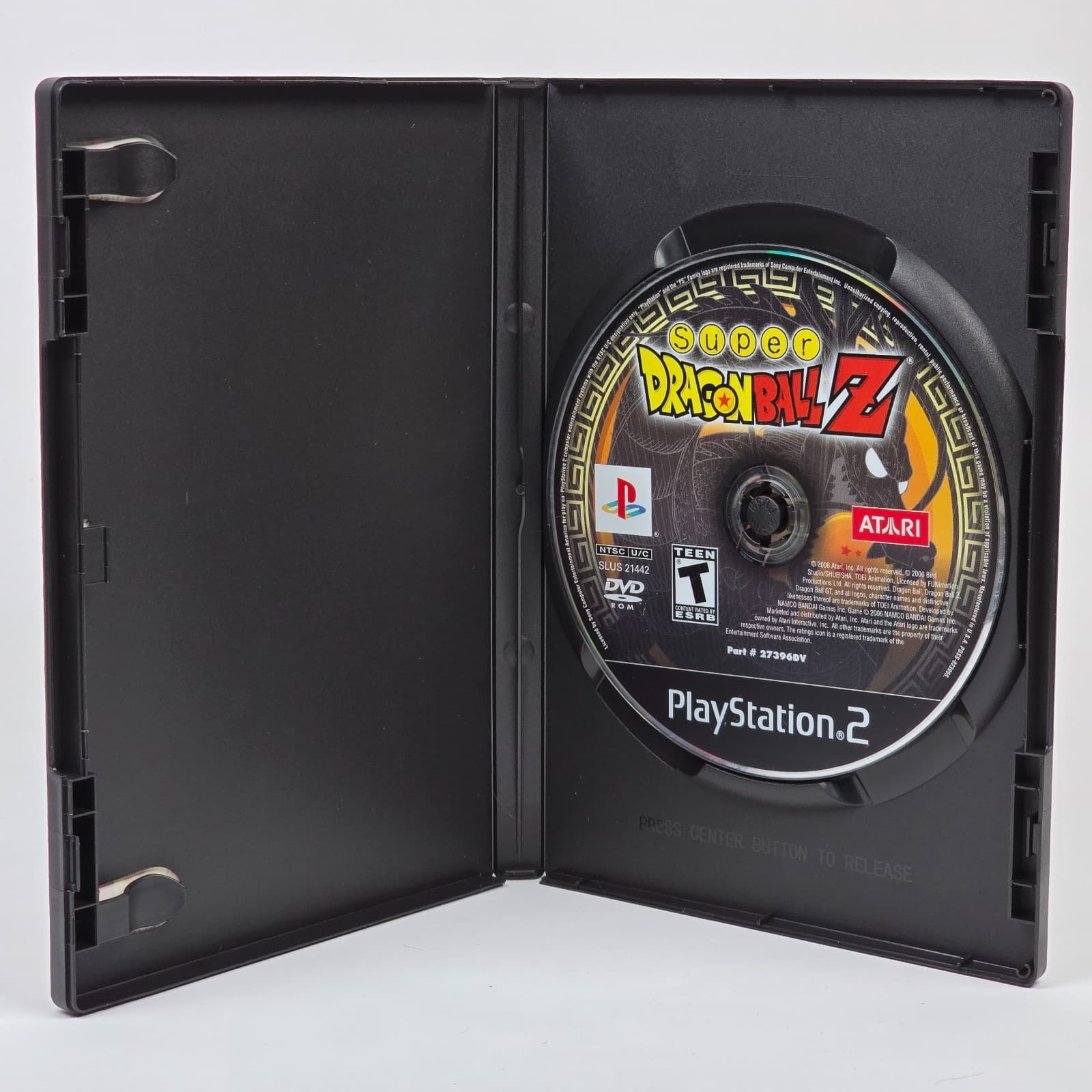 Super Dragon Ball Z (PlayStation 2 PS2) Case & Disc - Thumbnail 2