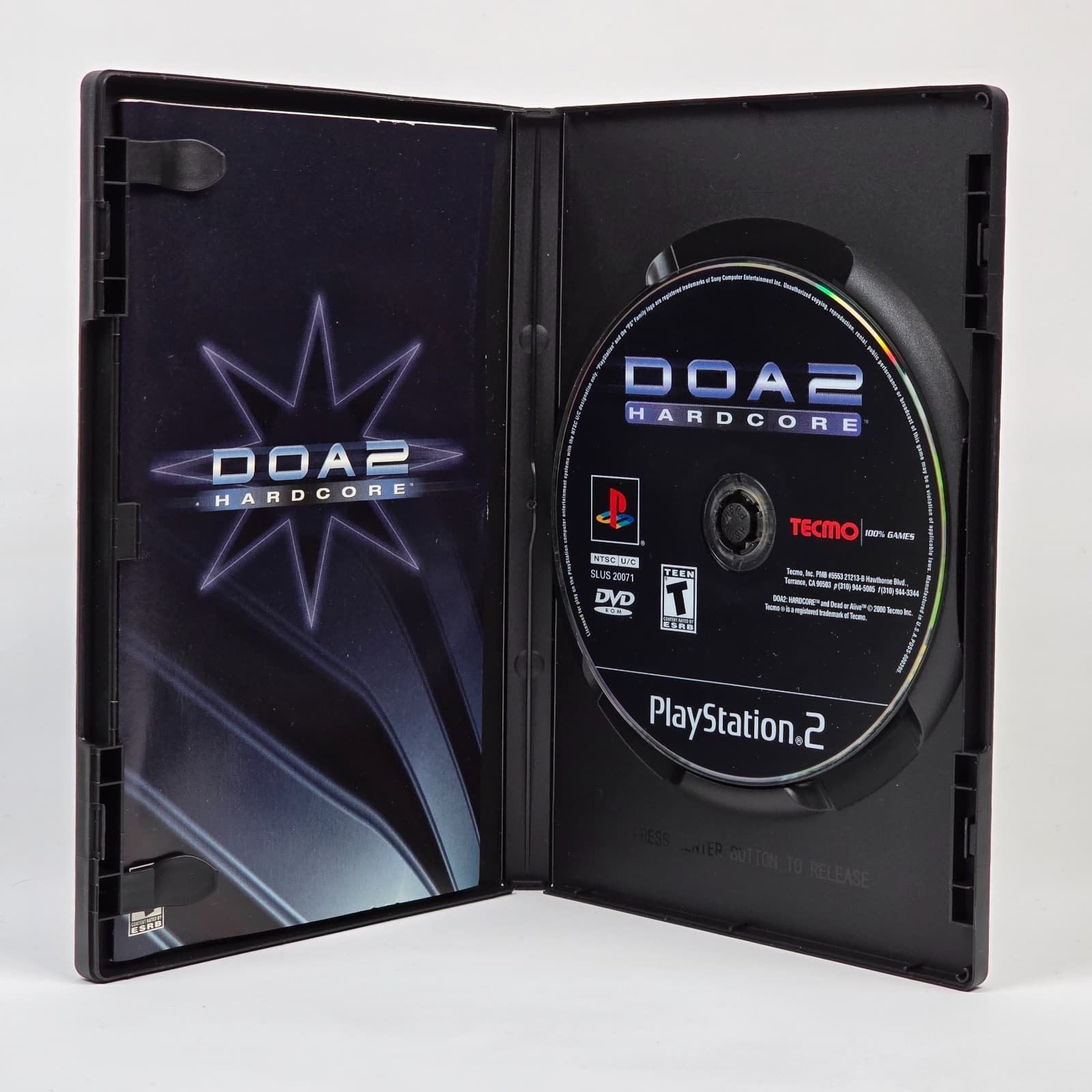 💿REFURBISHED DOA 2 Hardcore - Dead or Alive (PlayStation 2 PS2) CIB COMPLETE💿 - Thumbnail 2