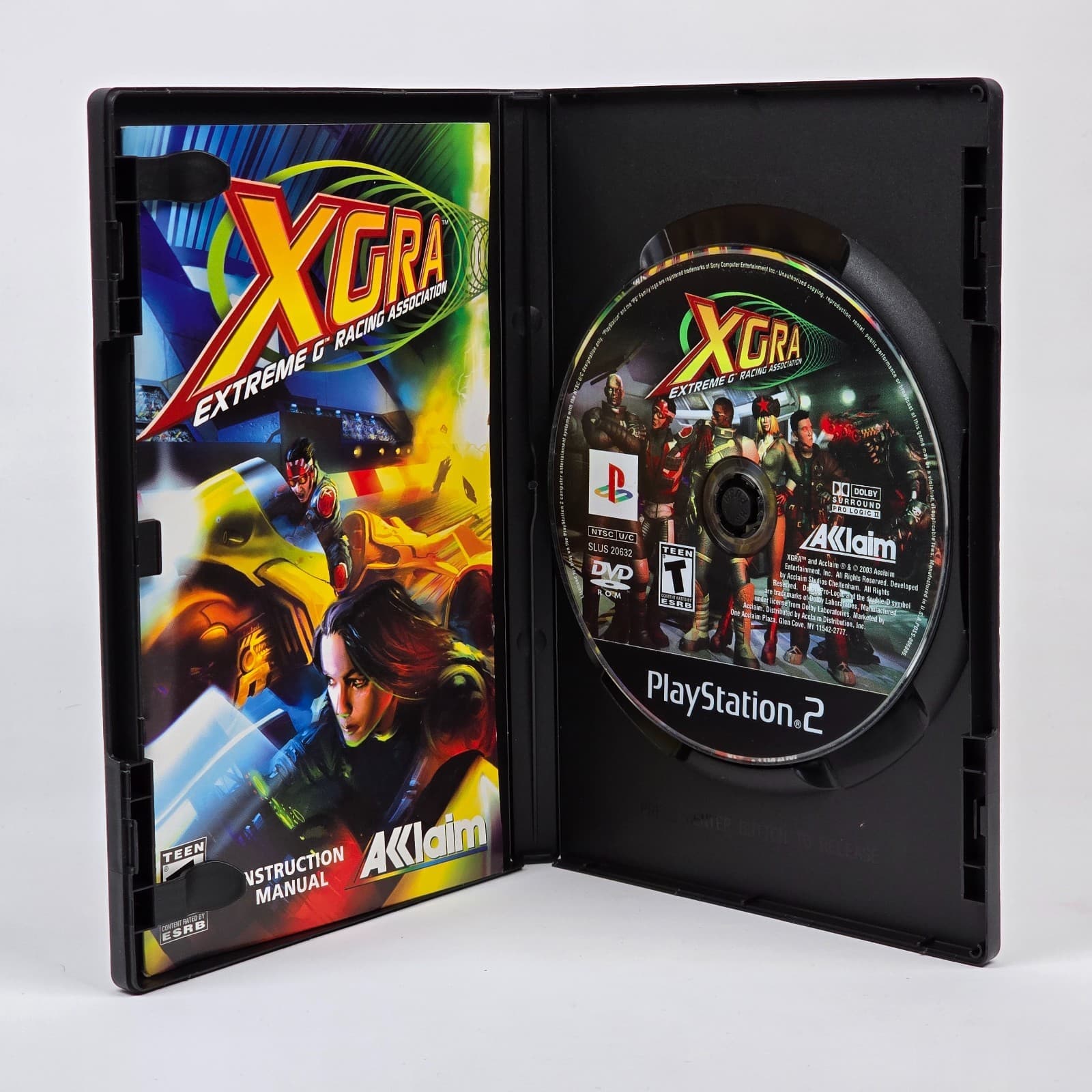 XGRA: Extreme G Racing Association (PlayStation 2 PS2) CIB COMPLETE - Thumbnail 2