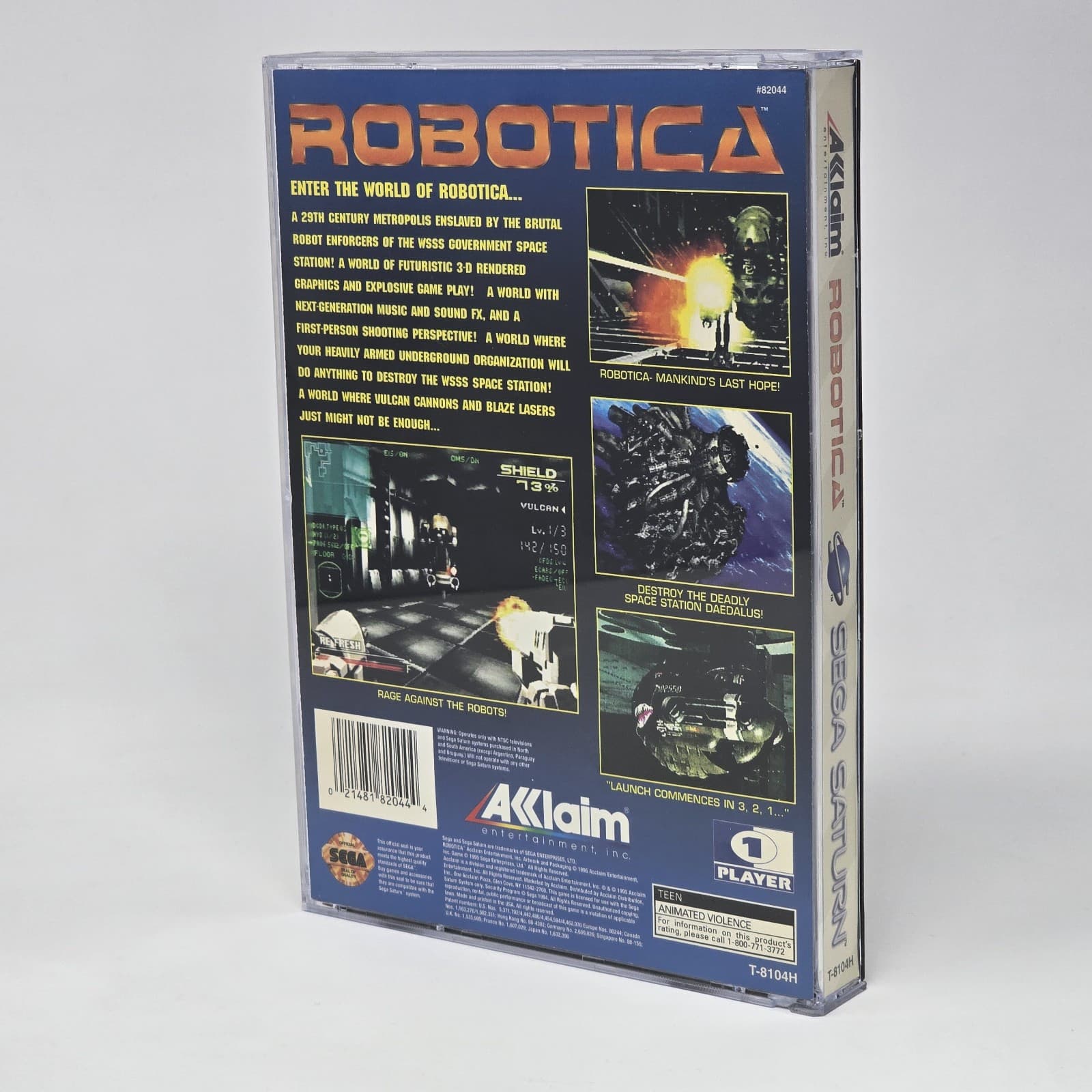 Robotica (Sega Saturn) CIB COMPLETE & TESTED (BRAND NEW JEWEL CASE) - Thumbnail 3