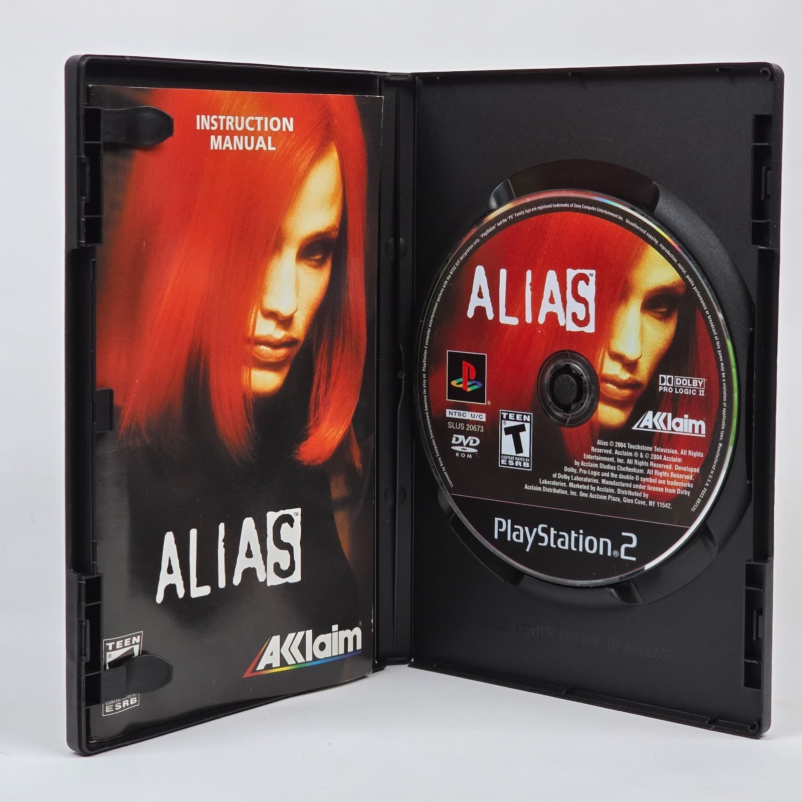Alias (PlayStation 2 PS2) CIB COMPLETE - Thumbnail 2
