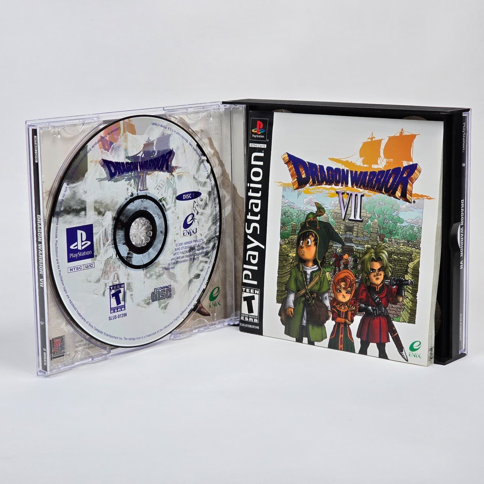 💿REFURBISHED Dragon Warrior VII 7 (PlayStation 1 PS1) CIB COMPLETE💿 - Thumbnail 2