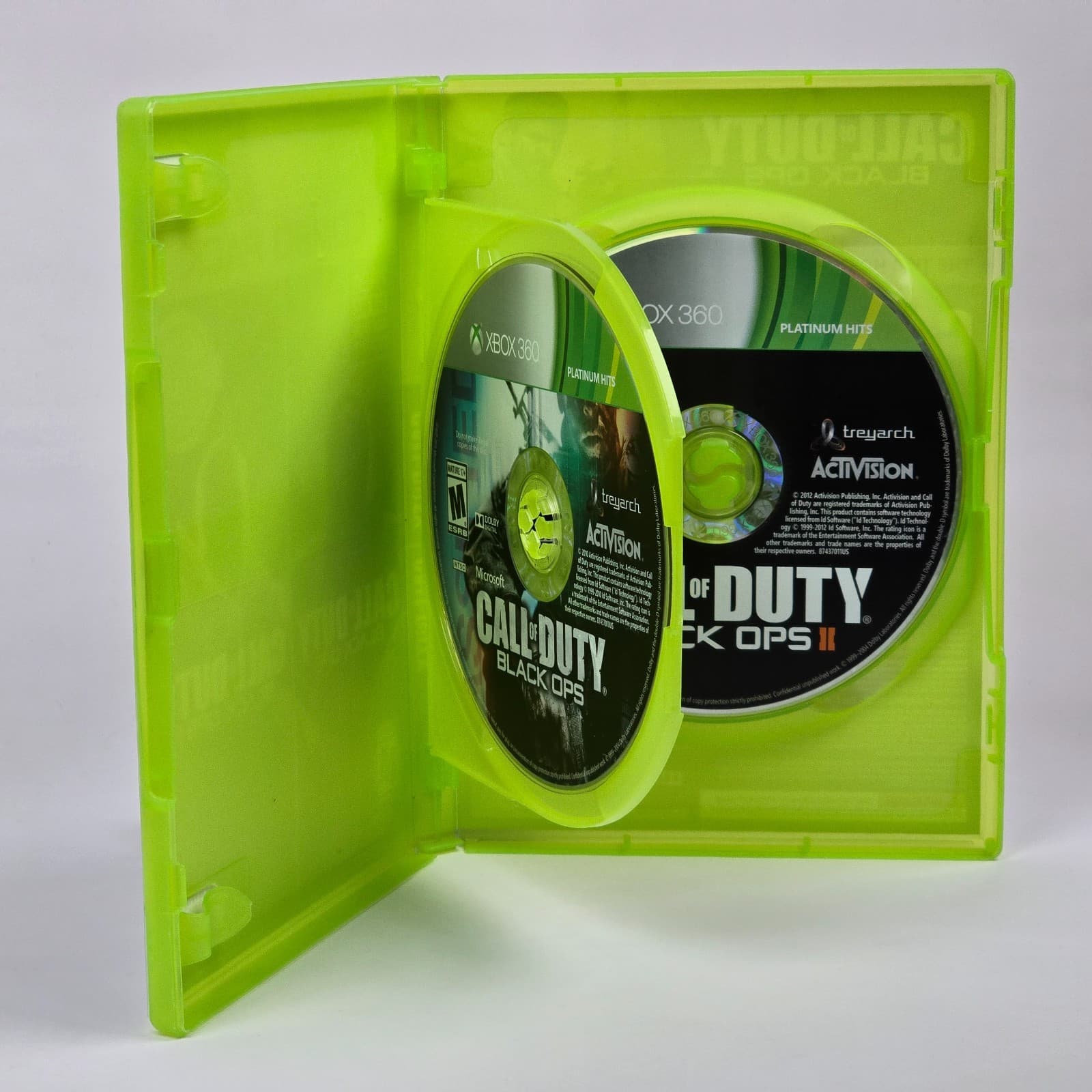 Call of Duty Black Ops I & II Combo Pack (Xbox 360) Case & Discs - Thumbnail 2