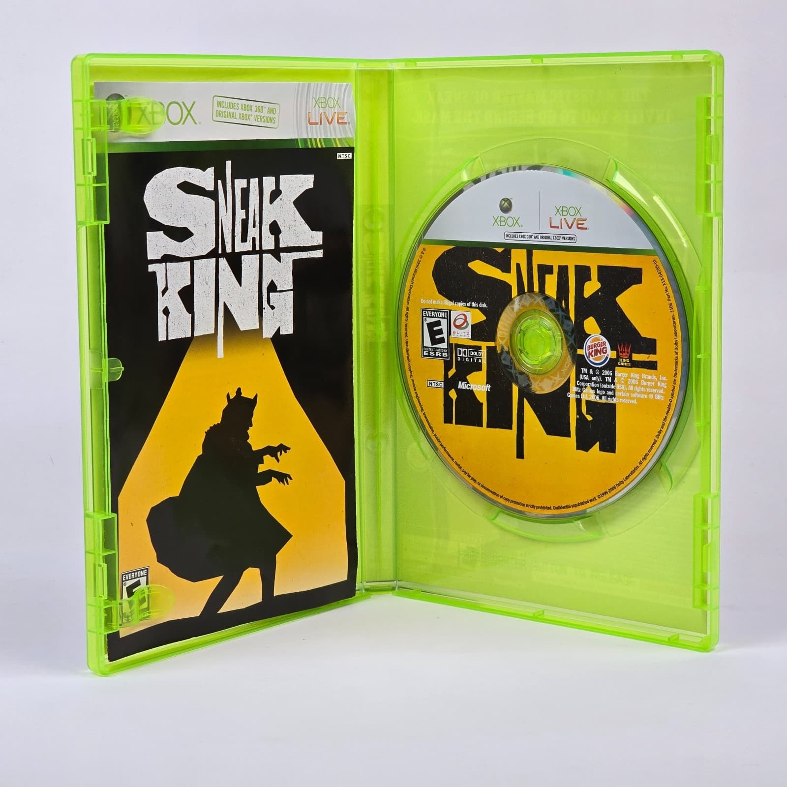 Sneak King (Xbox 360) CIB COMPLETE - Thumbnail 2