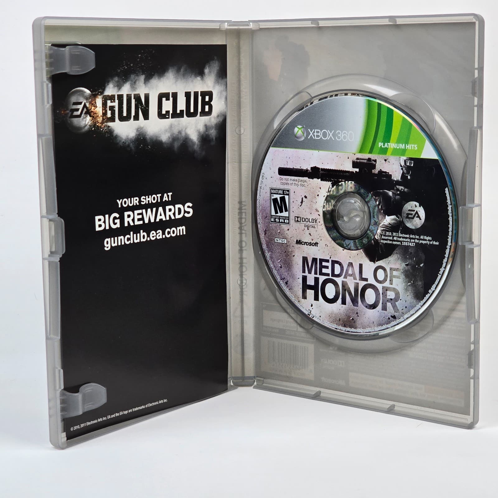 Medal of Honor (Xbox 360) Platinum Hits CIB COMPLETE - Thumbnail 2