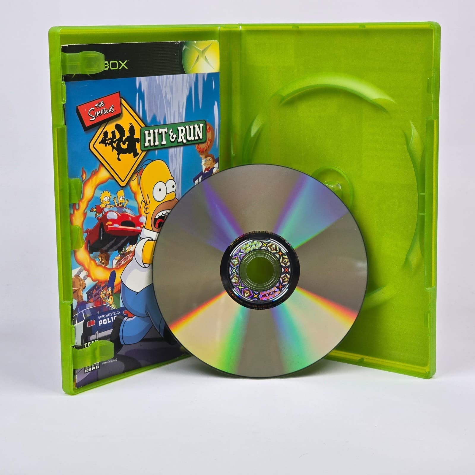 💿REFURBISHED The Simpsons: Hit & Run (Original Xbox) Black Lbl CIB & TESTED 💿 - Thumbnail 3