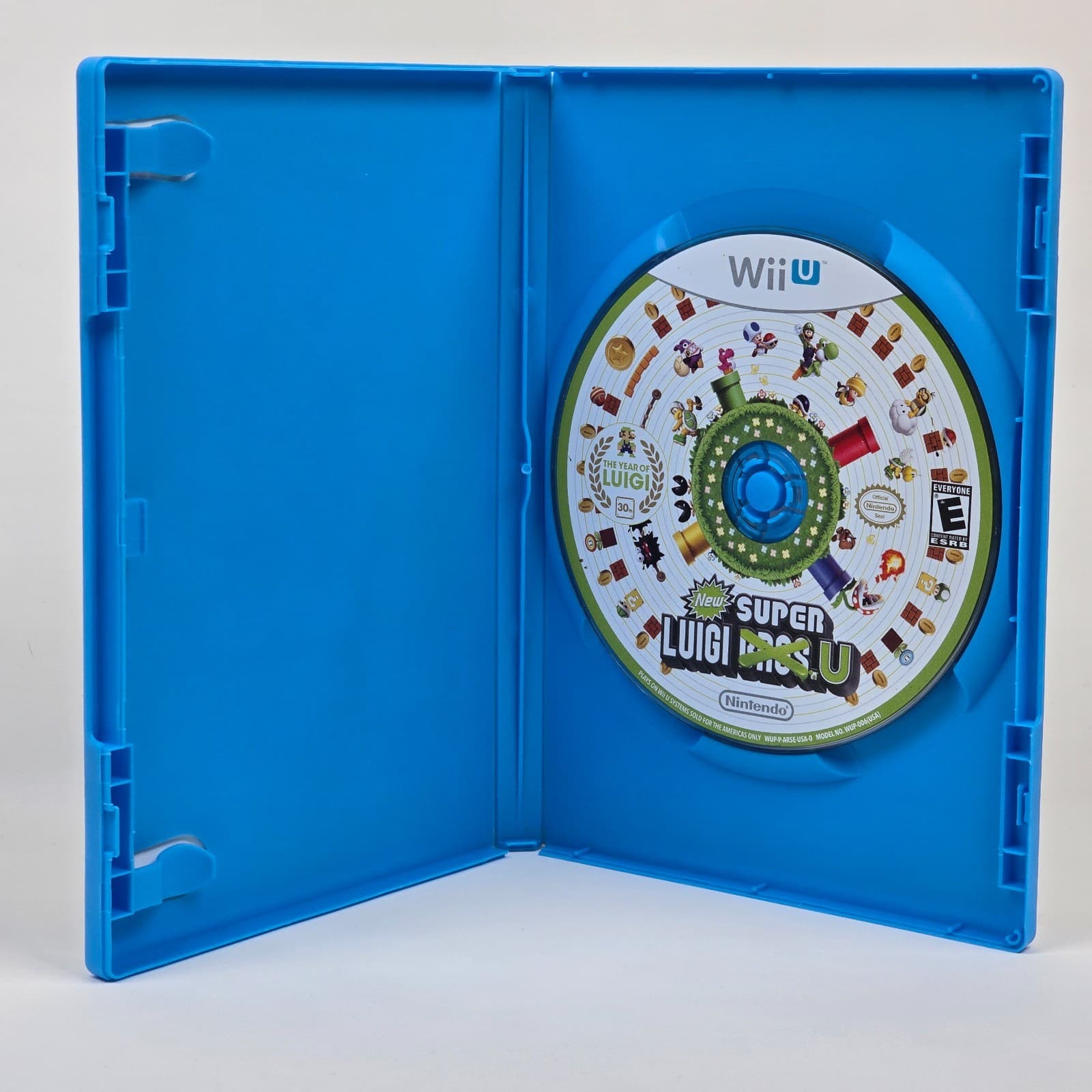 New Super Luigi U (Wii U) Case & Disc - Thumbnail 2
