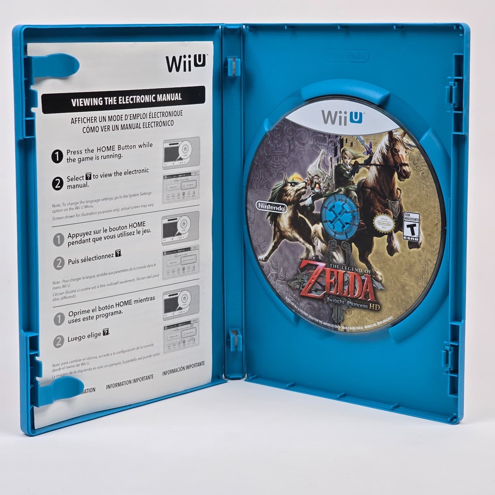 The Legend of Zelda: Twilight Princess HD (Wii U) CIB COMPLETE - Thumbnail 2