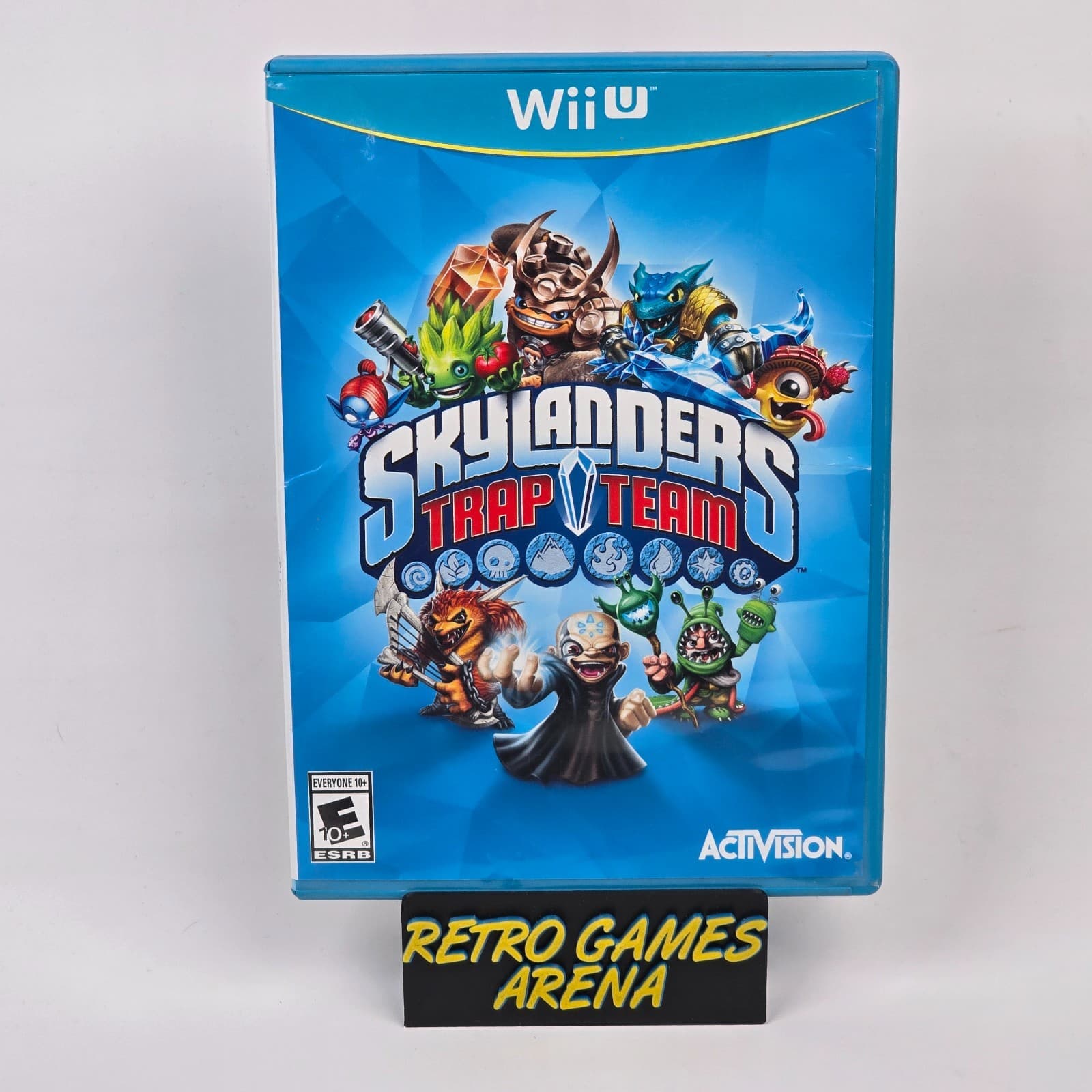 Skylanders: Trap Team (Wii U) Case & Disc