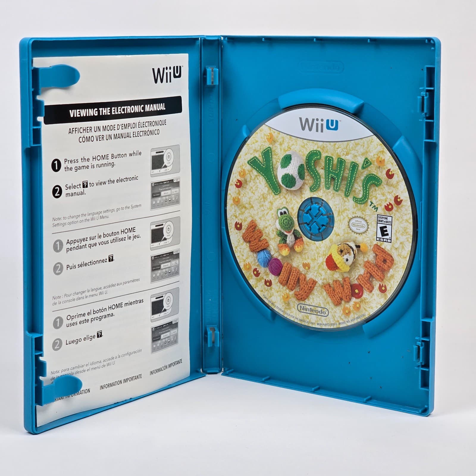 Yoshi's Wooly World (Wii U) CIB COMPLETE - Thumbnail 2