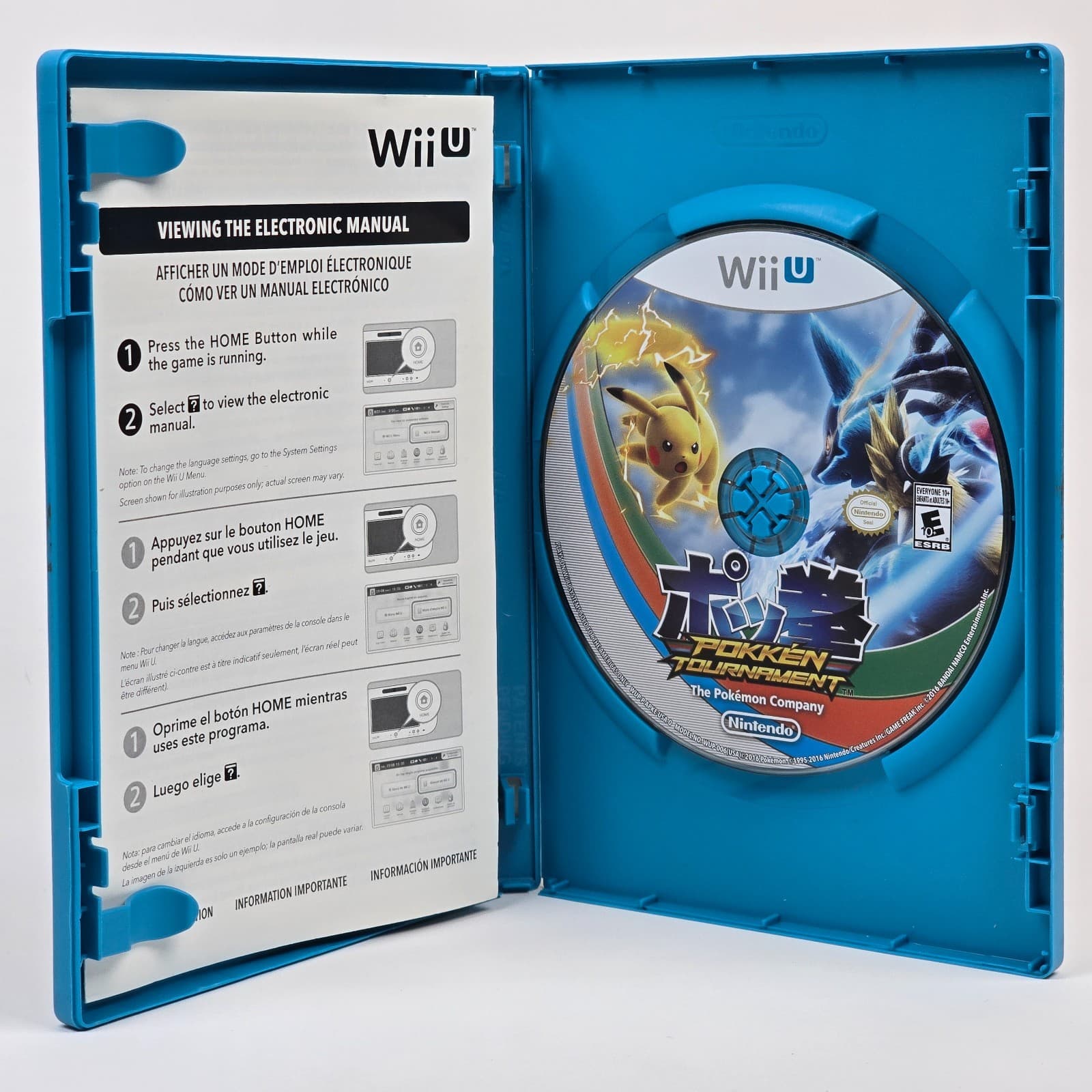Pokken Tournament - Pokemon (Wii U) CIB COMPLETE - Thumbnail 2