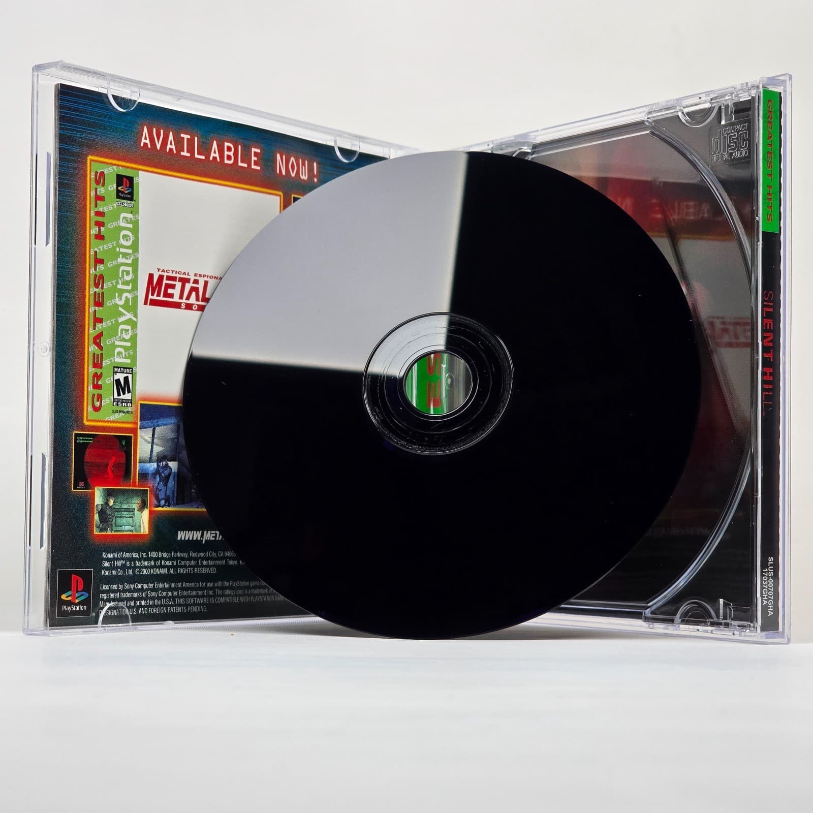 💿REFURBISHED Silent Hill (PlayStation 1 PS1) Greatest Hits CIB COMPLETE💿 - Thumbnail 3