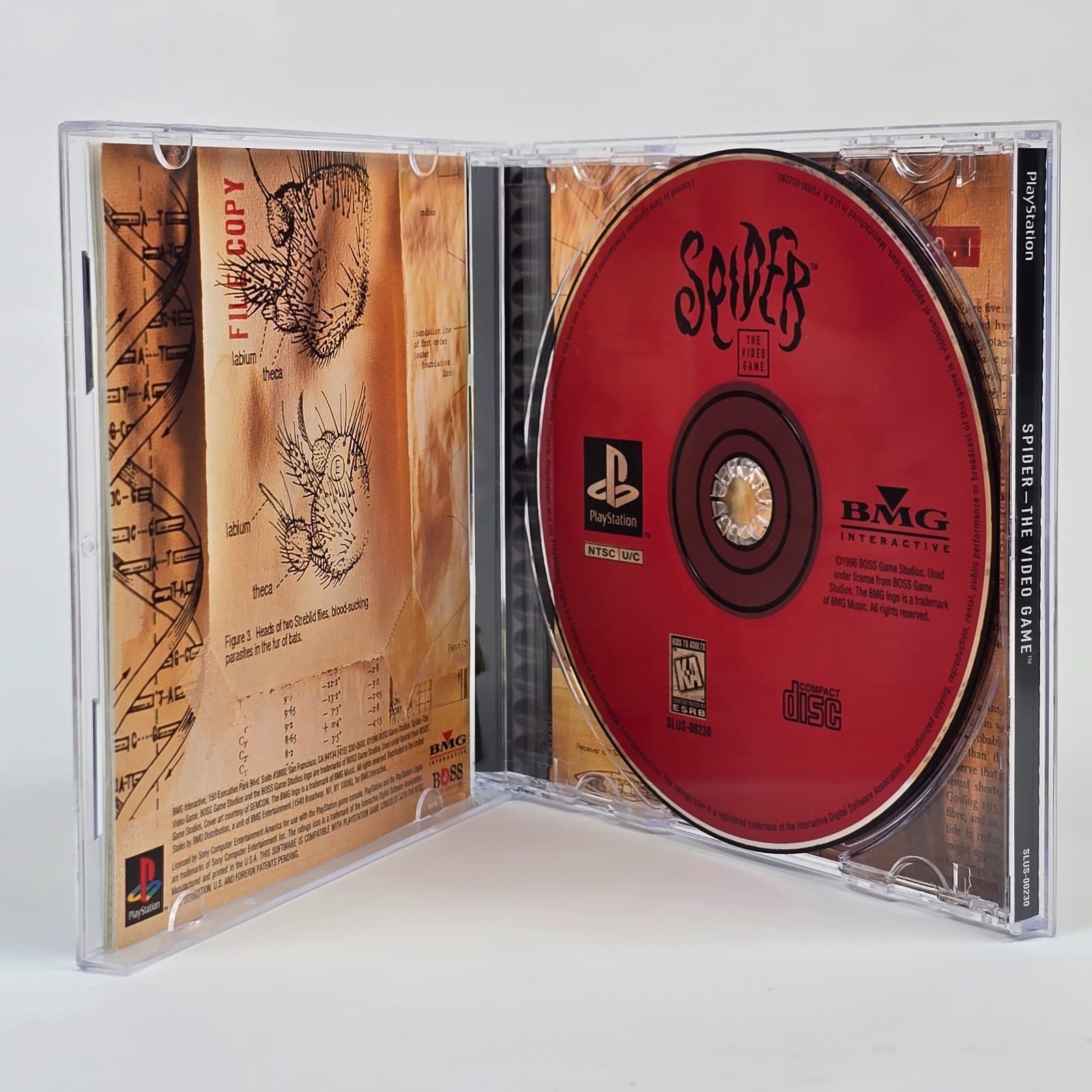 Spider: The Video Game (PlayStation 1 PS1) CIB COMPLETE - Thumbnail 2