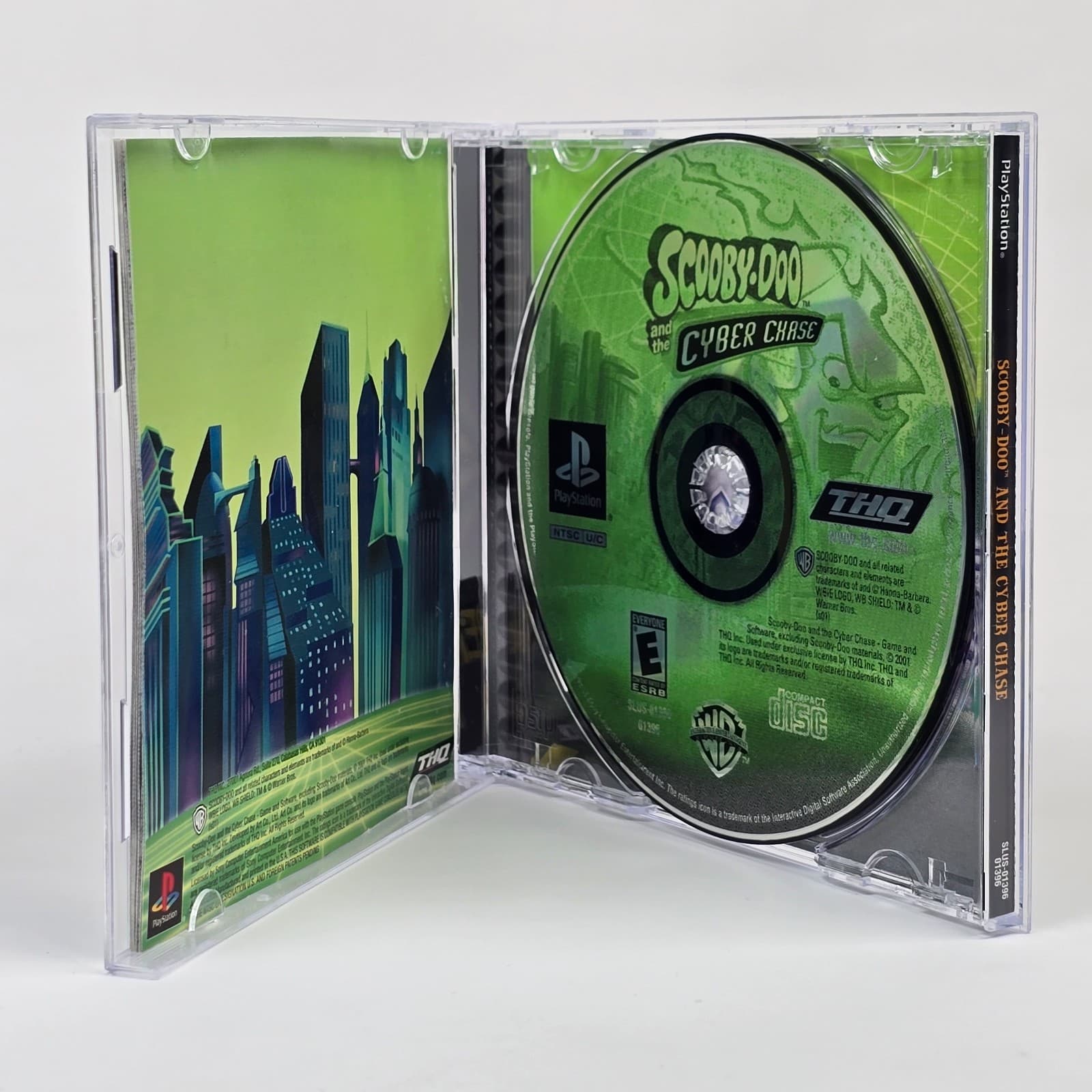 Scooby-Doo and the Cyber Chase (PlayStation 1 PS1) Black Label CIB COMPLETE - Thumbnail 2