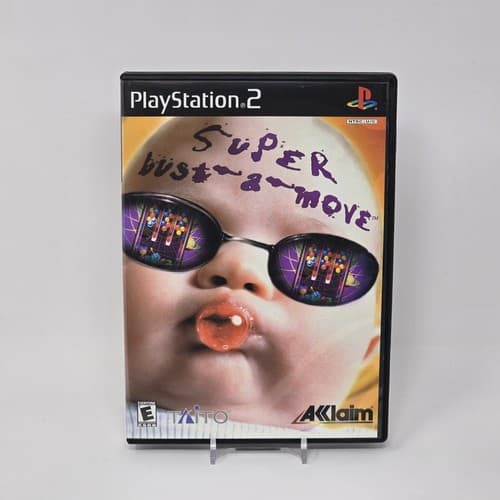 Super Bust-A-Move (PlayStation 2 PS2) CIB COMPLETE & TESTED