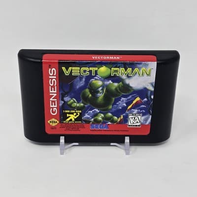 Vectorman (Sega Genesis) Cartridge CLEANED & TESTED