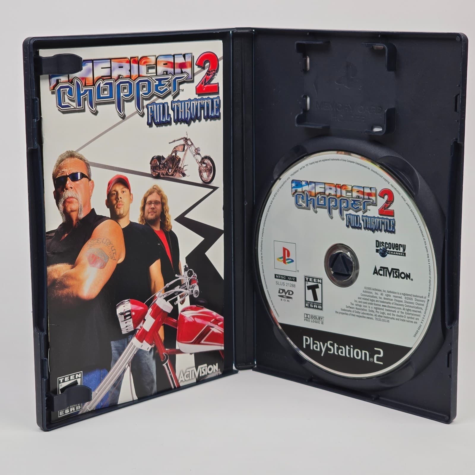 American Chopper 2: Full Throttle (PlayStation 2 PS2) CIB COMPLETE & TESTED - Thumbnail 2