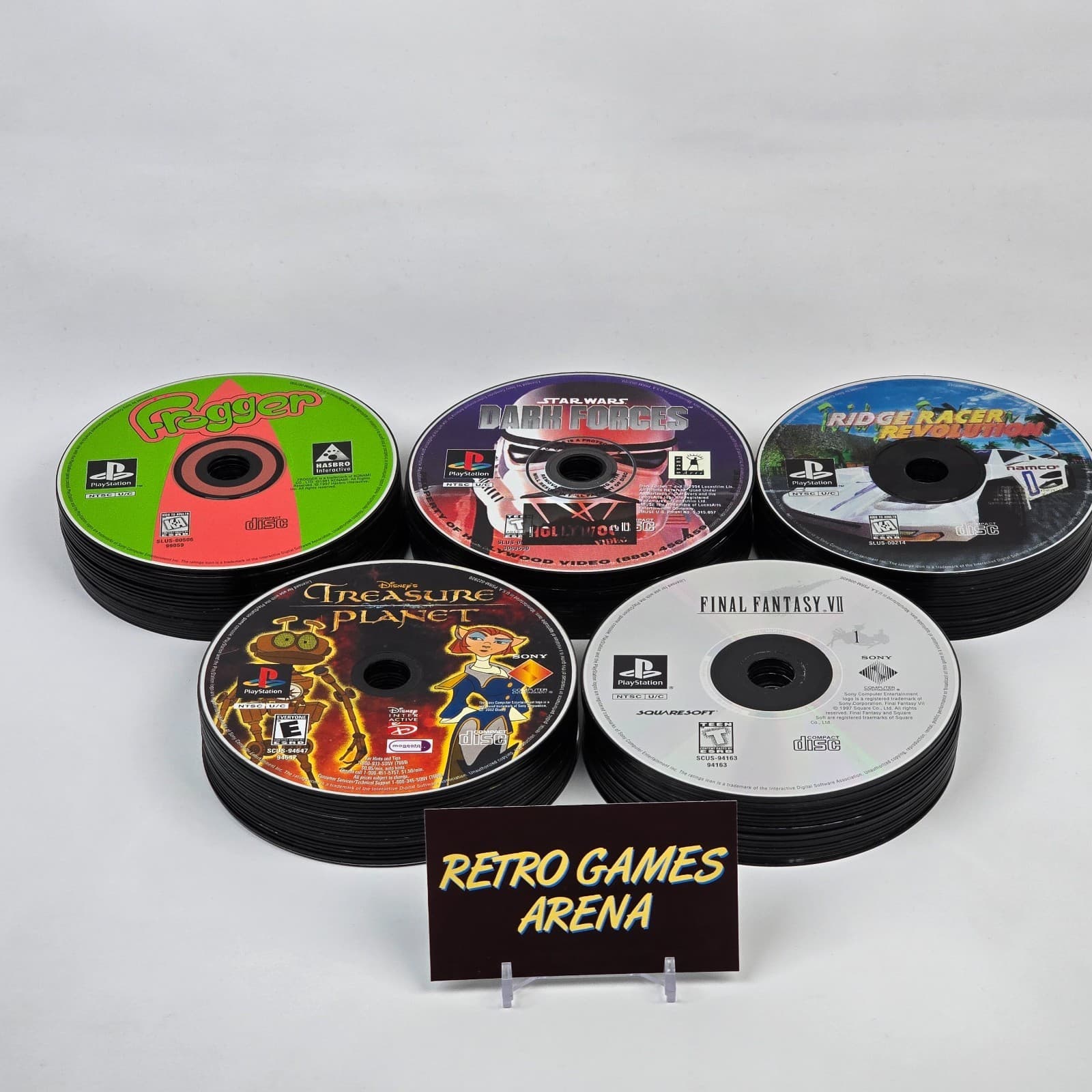 Lot of 100x Loose PlayStation 1 PS1 Discs (UNTESTED) Some will need resurfaced