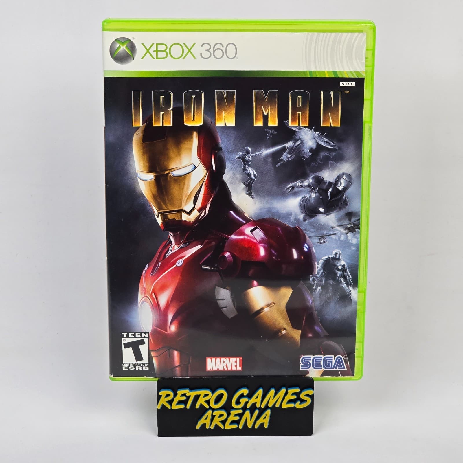 Iron Man (Xbox 360) Case & Disc